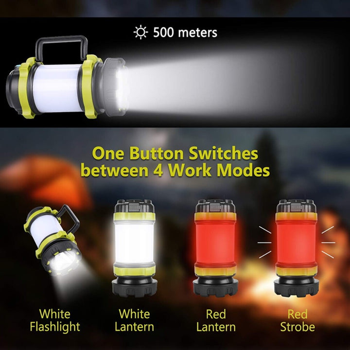 BossLamp Camp Lantern: Dual Light & Power Solution