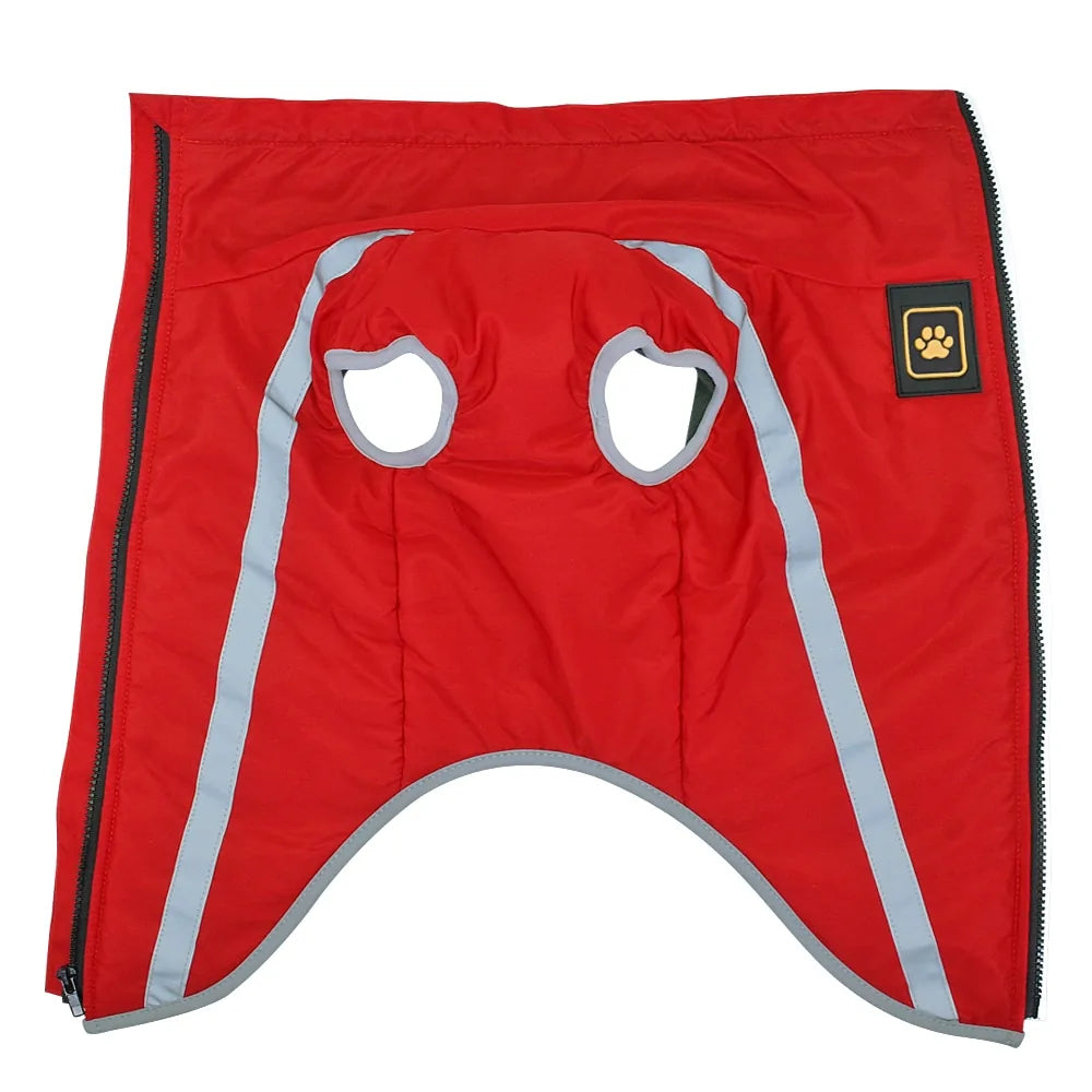 Abrigo Impermeable Premium para Perros de Grandes Razas