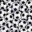 Tissu de Ballons de Soccer Blanc - Collection Fitness Fanatic