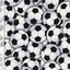 Tissu de Ballons de Soccer Blanc - Collection Fitness Fanatic
