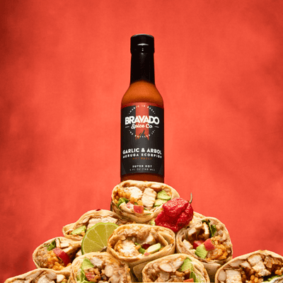 Scorpion Pepper Hot Sauce – Ultra-Hot Garlic & Árbol Chili Blend