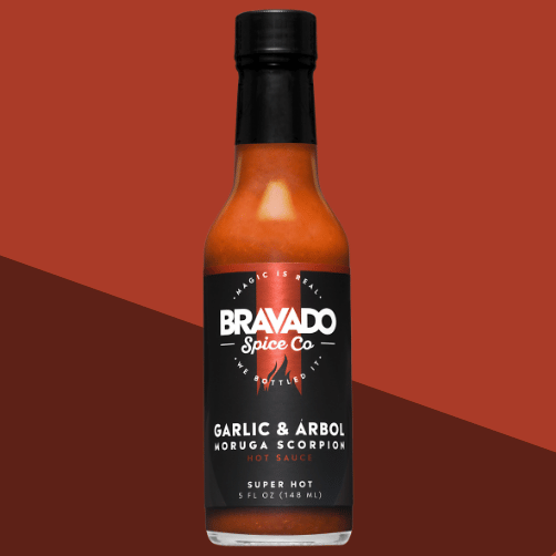Scorpion Pepper Hot Sauce – Ultra-Hot Garlic & Árbol Chili Blend