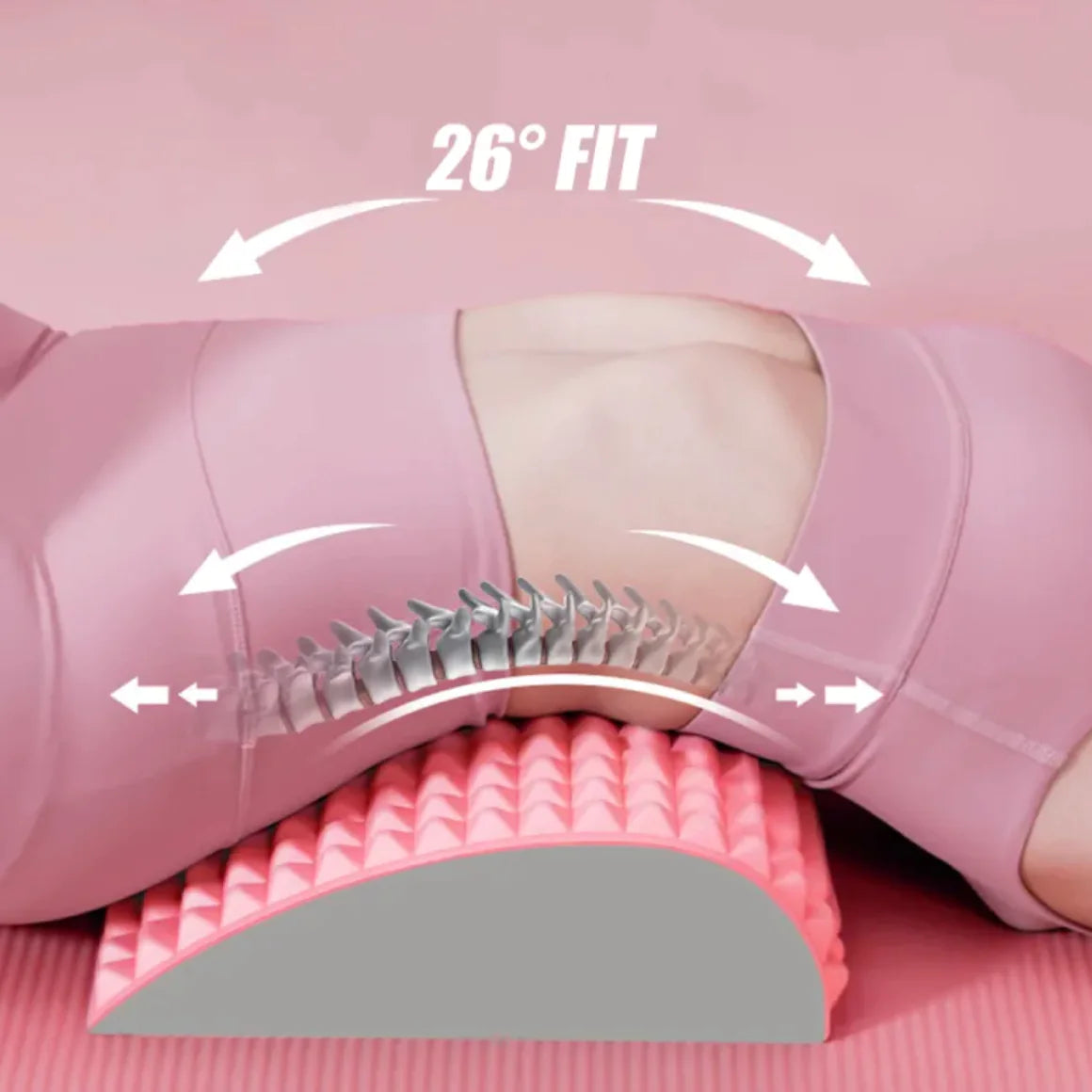 Premium Back Stretcher Pillow for Comfort and Support