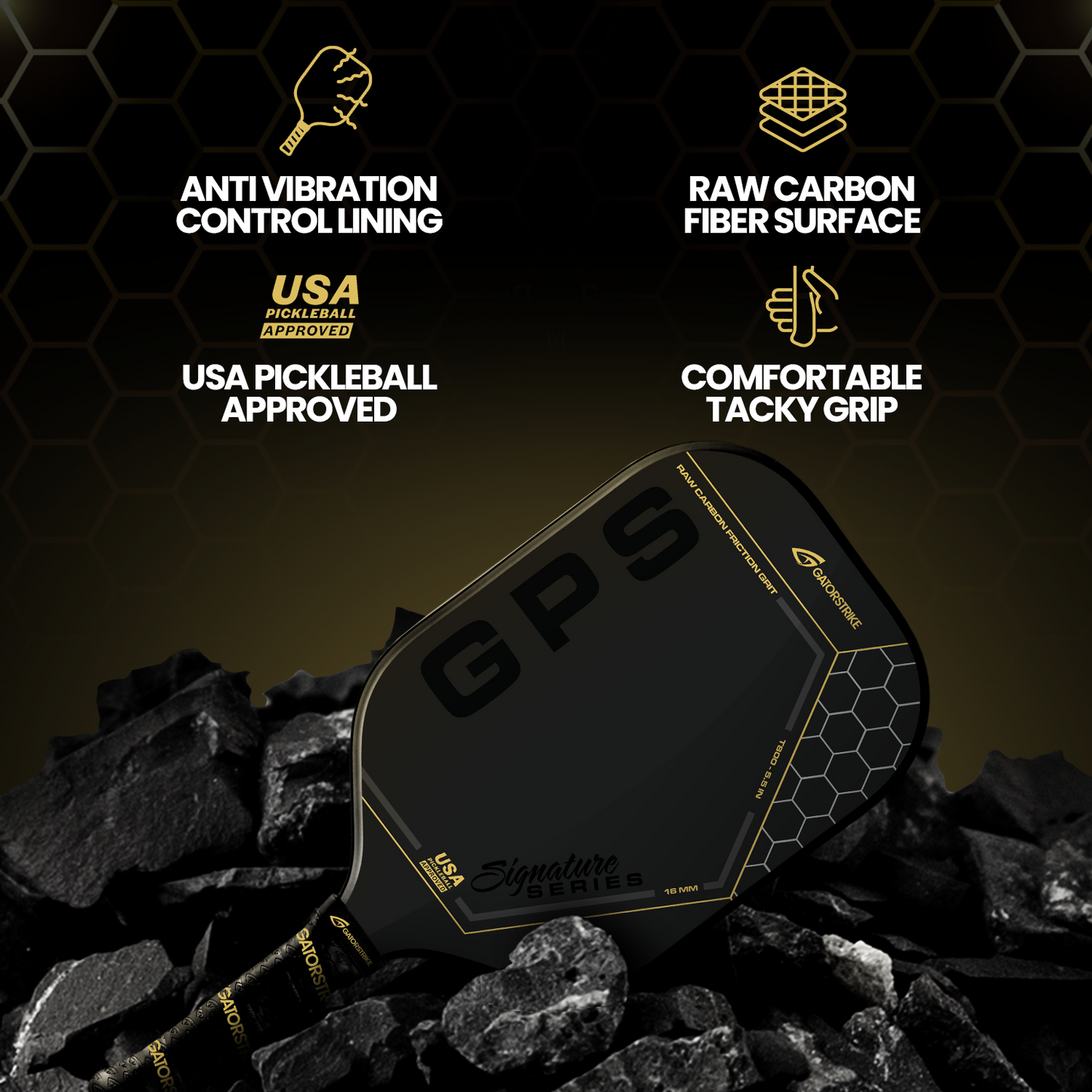GPS T800 Paddle de Pickleball - Puissance et Précision
