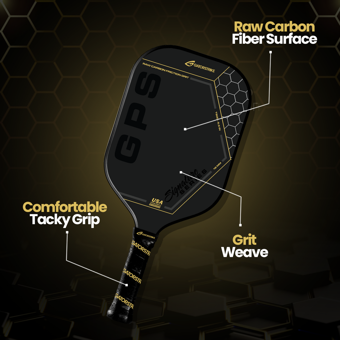 GPS T800 Paddle de Pickleball - Puissance et Précision