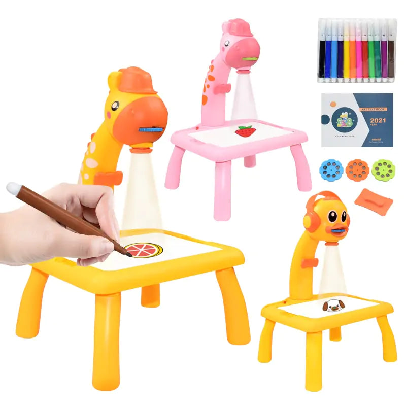 Set de tableau à dessin LED pour enfants créatifs