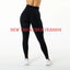 Leggings taille haute à fronces pour femmes