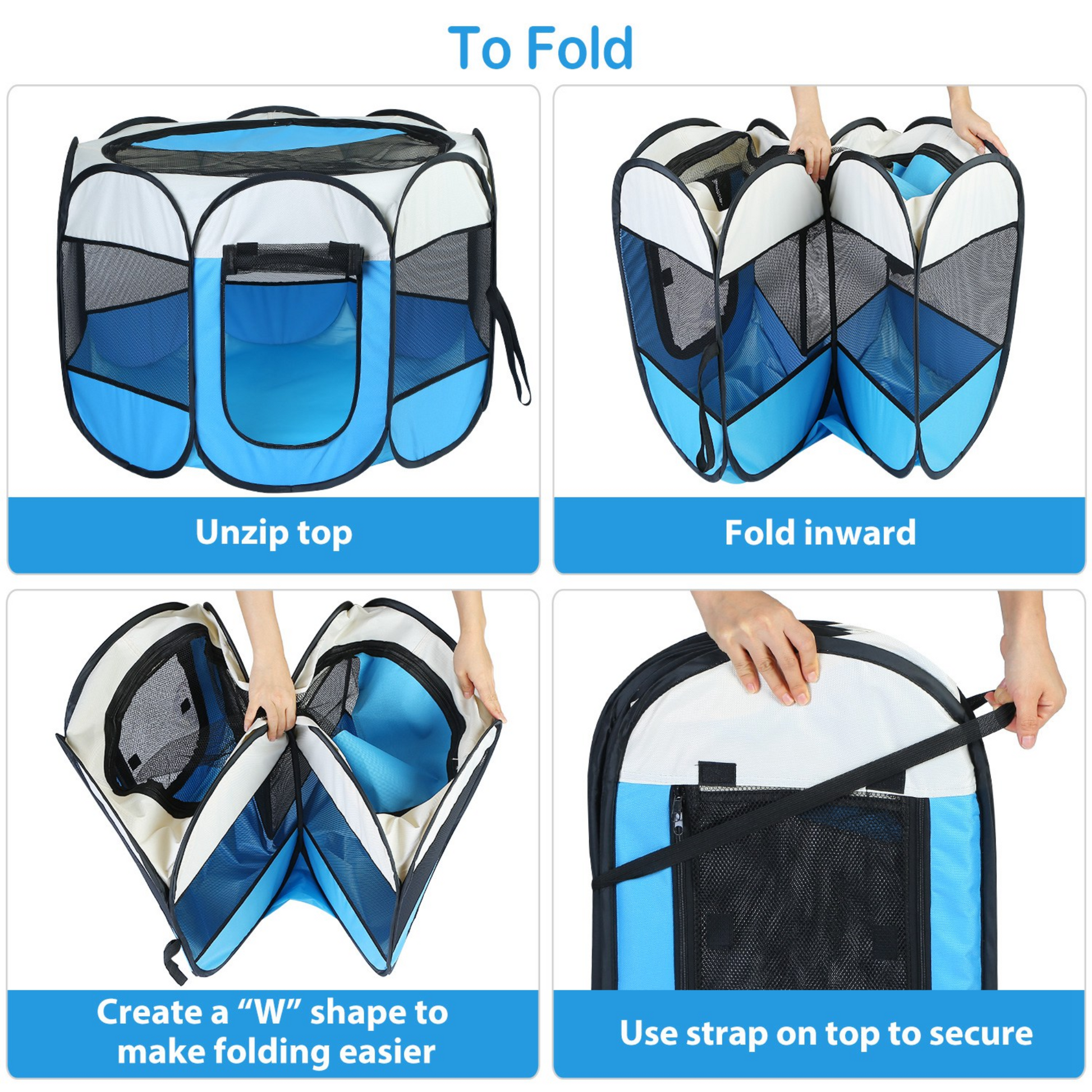 GBruno Foldable Pet Tent - Korvel