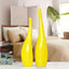 Vases en céramique plaqués or nordique pour une décoration intérieure élégante