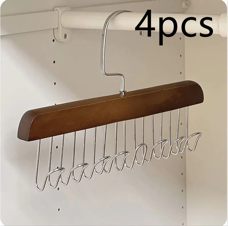 Perchero de Ropa Multi-Gancho para Almacenamiento Organizado
