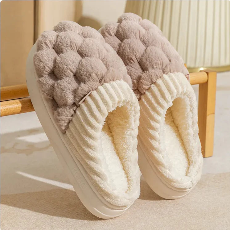 Zapatillas de Invierno de Algodón Acogedor para Mujeres
