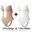 Deep V-Neck Shapewear Bodysuit for Women