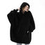 Sudadera con manta de felpa extragrande