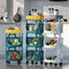 5-Layer Mobile Storage Cart for Kitchen and Home