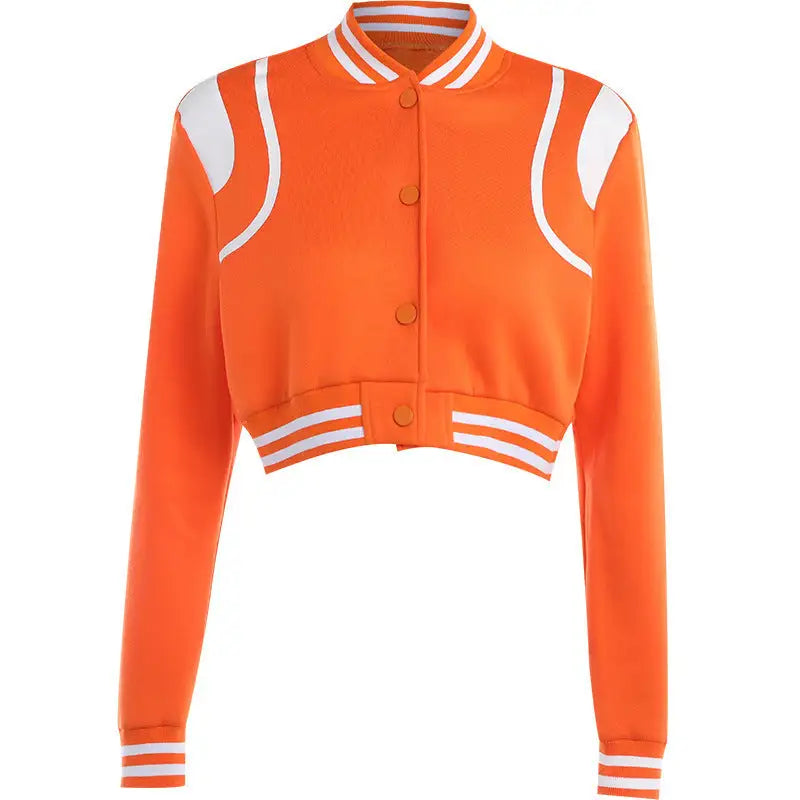 Veste Varsity Croppée