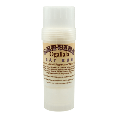 Stick de Afeitar Ogallala Bay Rum, Limones y Pimienta - 2.5 Oz
