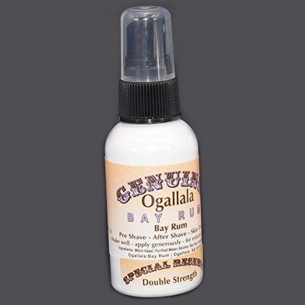 Ogallala Bay Rum Pre Shave & After Shave Skin Toner - 2 Oz