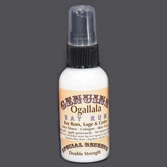 Aftershave Ogallala Bay Rum, Salvia y Cedro - 2 Oz