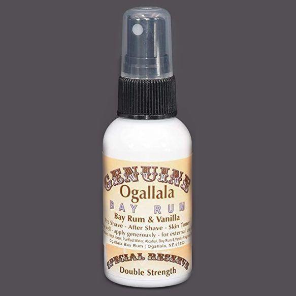 Ogallala Bay Rum & Vanilla Aftershave - 2 Oz