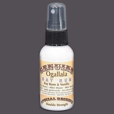Ogallala Bay Rum & Vanilla Aftershave - 2 Oz