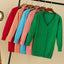 V-Neck Women's Cardigan - Timeless Style & Comfort