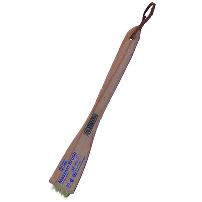 Green Oil Massive Brush SLR with Metal Badge and Leather Strap