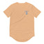 T-shirt Ancien Ancre de Sirène pour Homme à Ourlet Arrondi