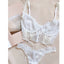 Conjunto de Lencería de Encaje Elegante para Mujeres