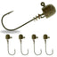 Reaction Tackle Tungsten Screw Lock Jig Heads (5-Pack)