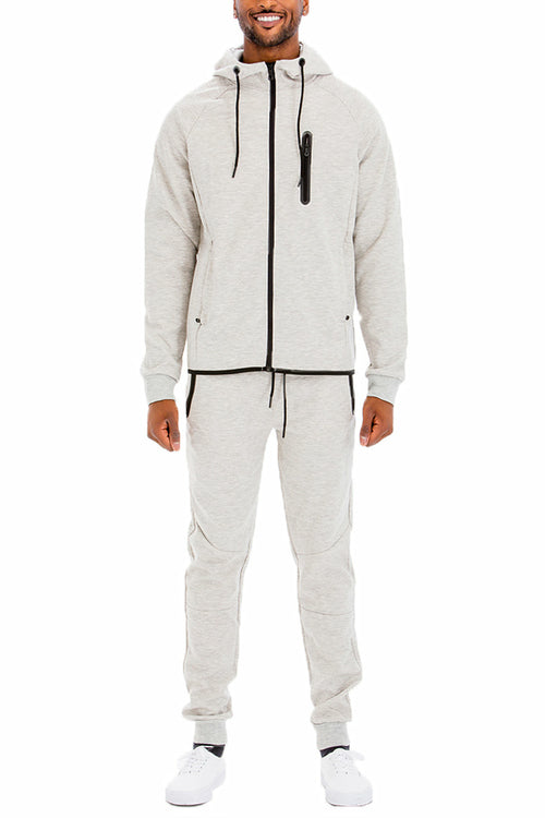 Conjunto de Sudadera Sólido Dinámico