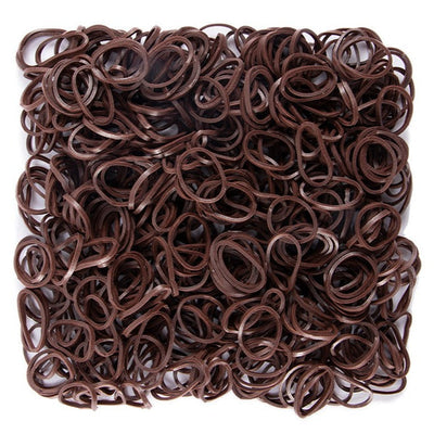 Premium Dark Brown Rubber Bands for Equine Grooming | Tough 1 - Korvel