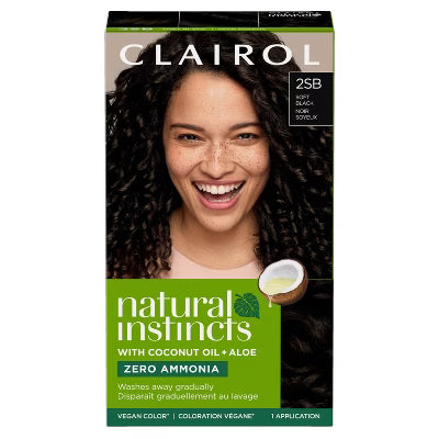 Clairol Natural Instincts Demi-Permanent Hair Color Cream Kit - Brown