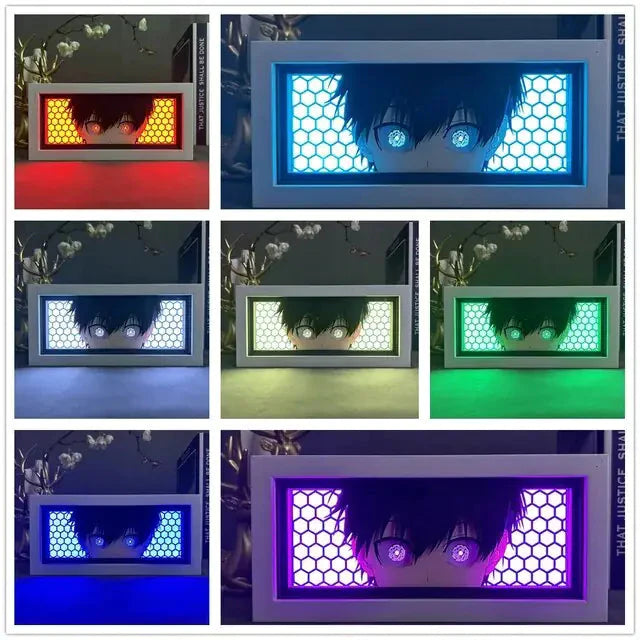 Lightbox Yoichi Isagi Blue Lock - Décor inspiré par l'anime