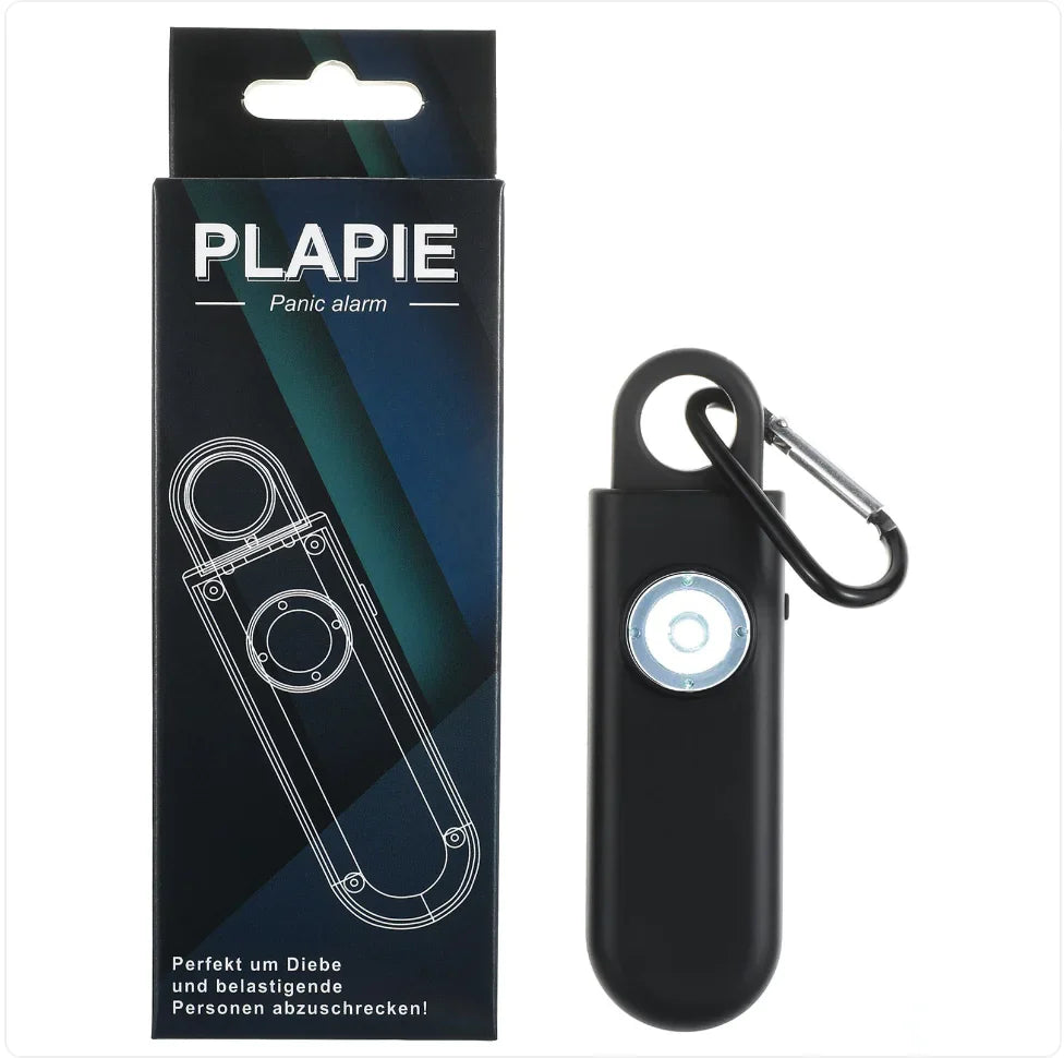 Linterna SOS Compacta para Exterior con Alarma de Autodefensa