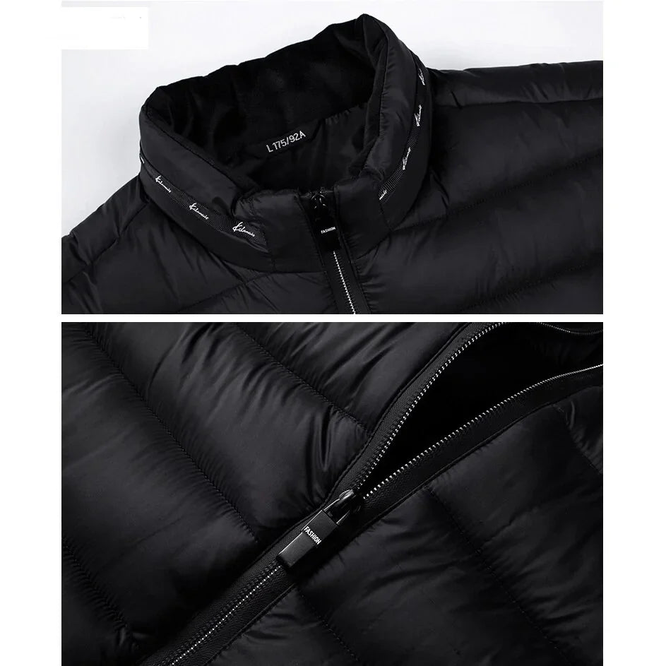 Abrigo de Invierno Premium para Hombre con Acolchado Grueso
