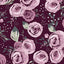 Tissu Cuddle pour Quilting Roses de Jardin - Rose Bois