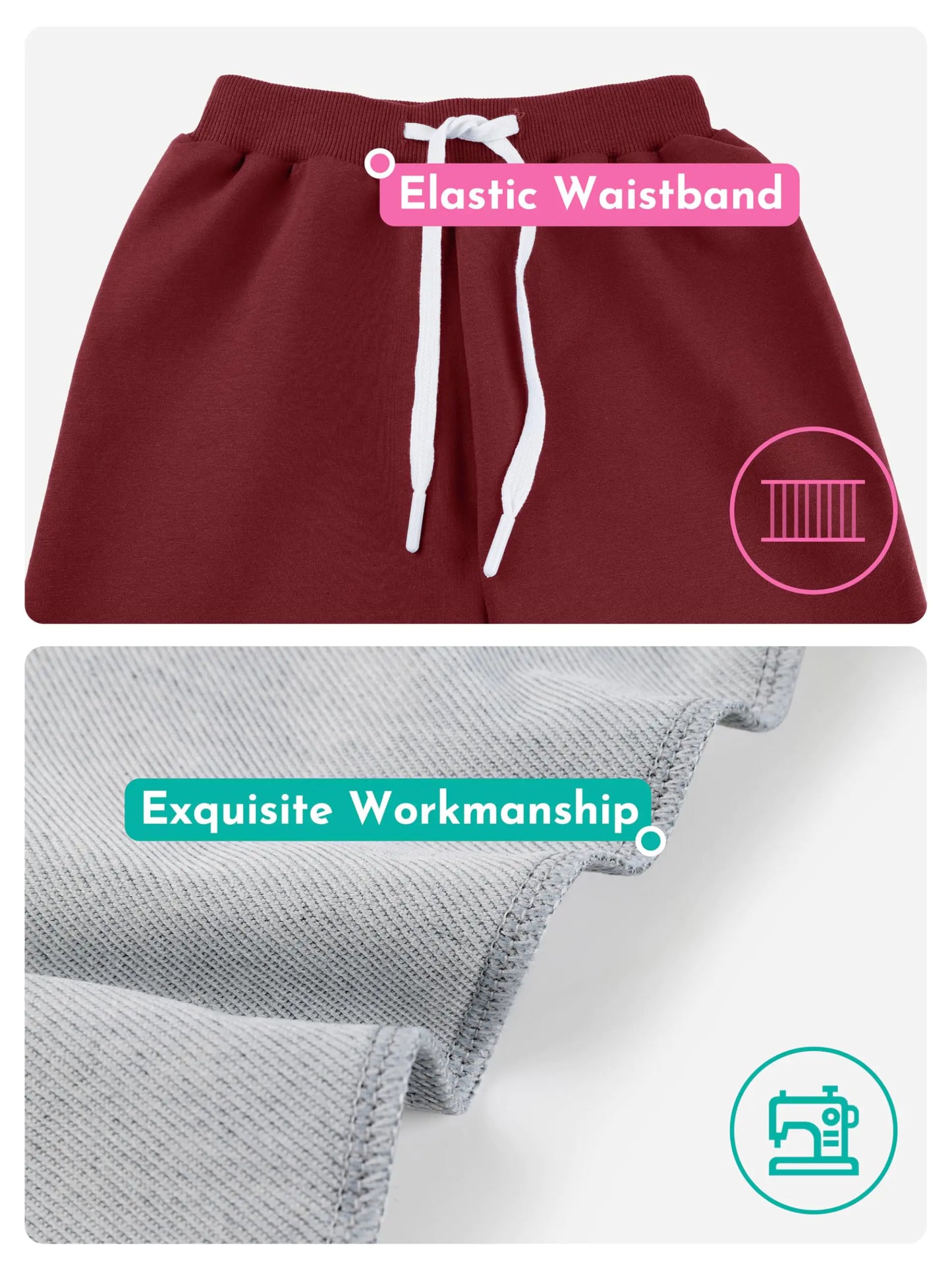 Pantalones Jogger para Niños Pequeños Resinta - Paquete de 4