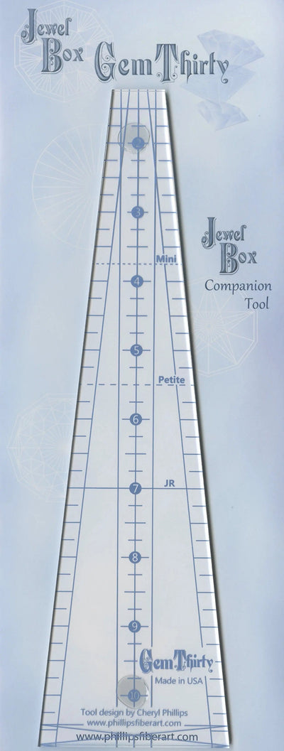 Gem 30 Ruler for Precision Quilting