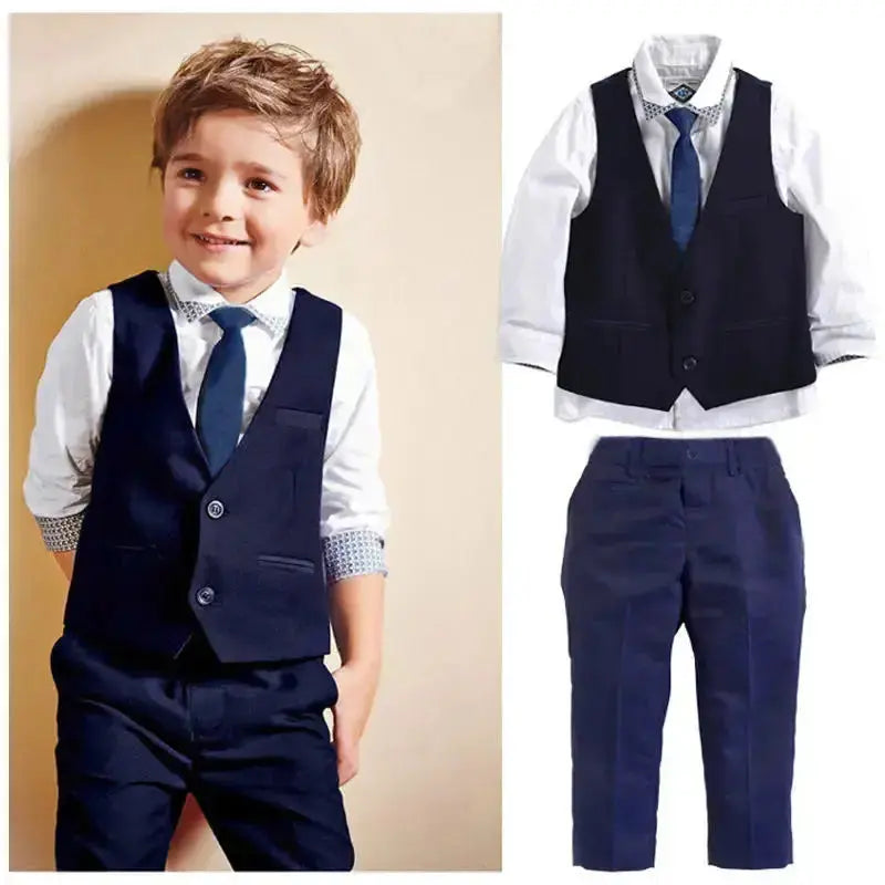 Conjunto de Ropa Elegante para Niños Pequeños