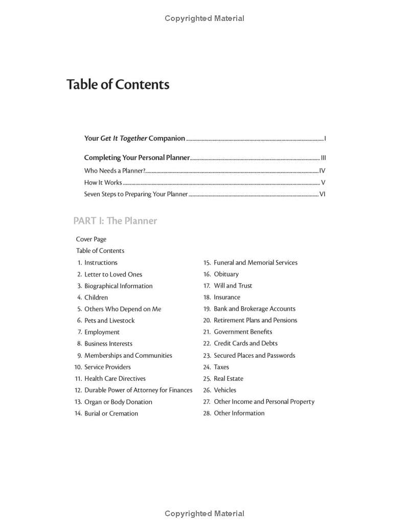 Organize Your Life: The Essential Record-Keeping Guide for Families (Spiral Bound) - Korvel