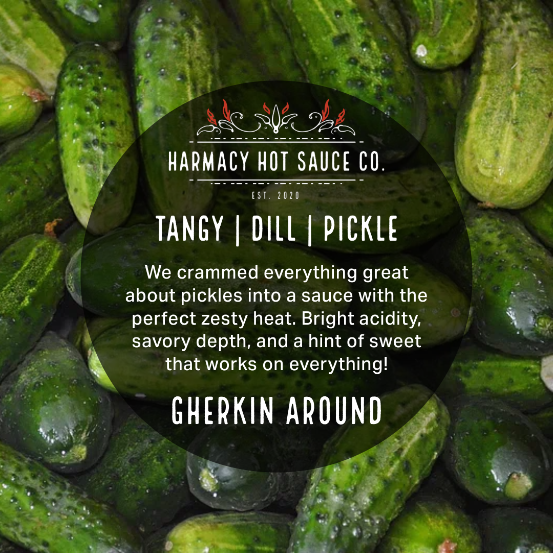 Gherkin Around - Sauce au cornichon à l'aneth (9oz)