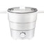 Compact Folding Electric Wok & Rice Cooker