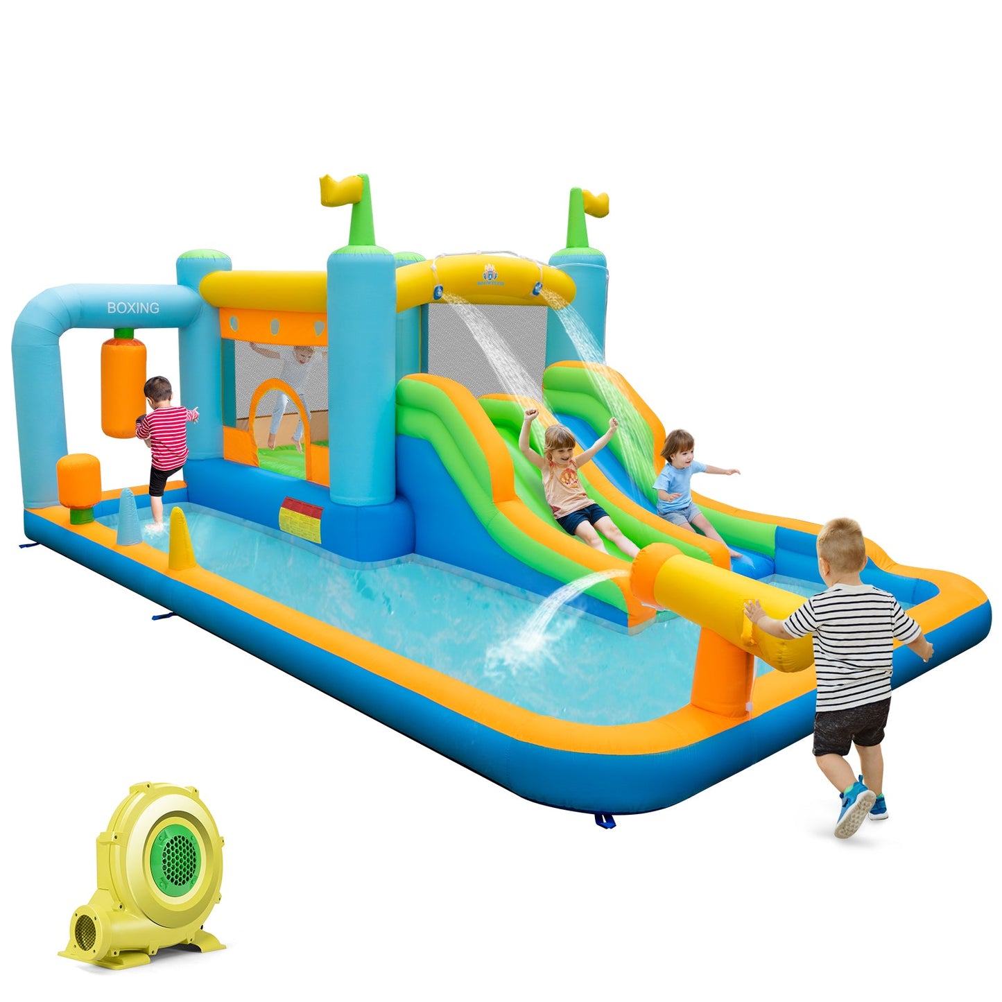 Premium Inflatable Water Slide for Kids Aged 3-10