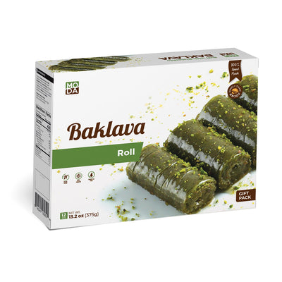 Baklava de pistacho Moda Roll – 375 g (13,2 oz)