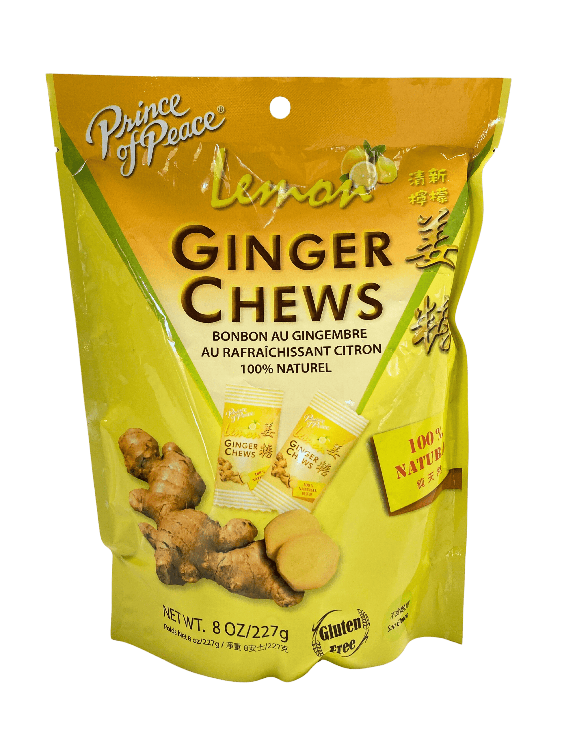 Delicious Ginger Chews by Prince of Peace - Natural Comfort - Korvel