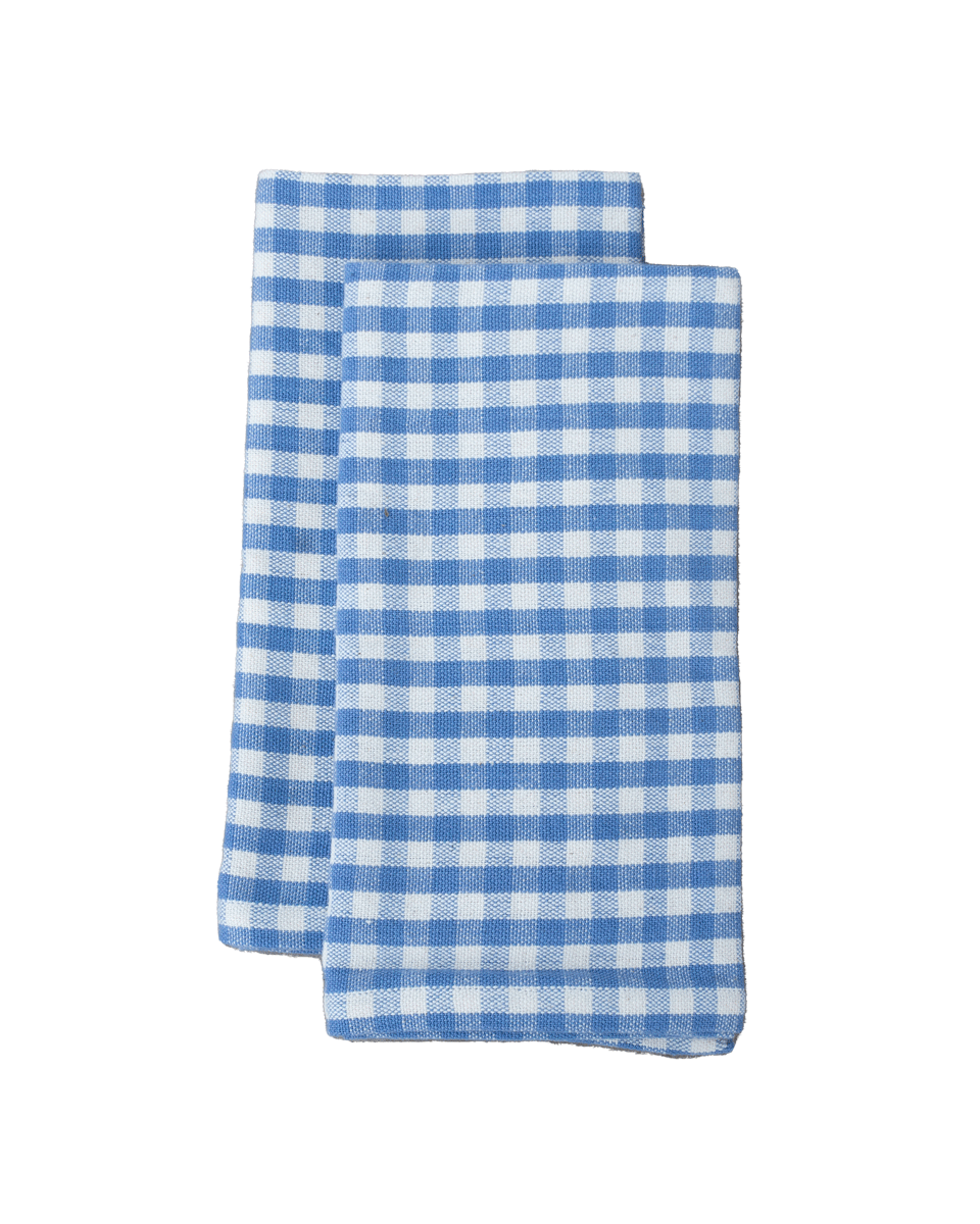 Charming Chambray Gingham Napkin Set | 2-Pack - Korvel