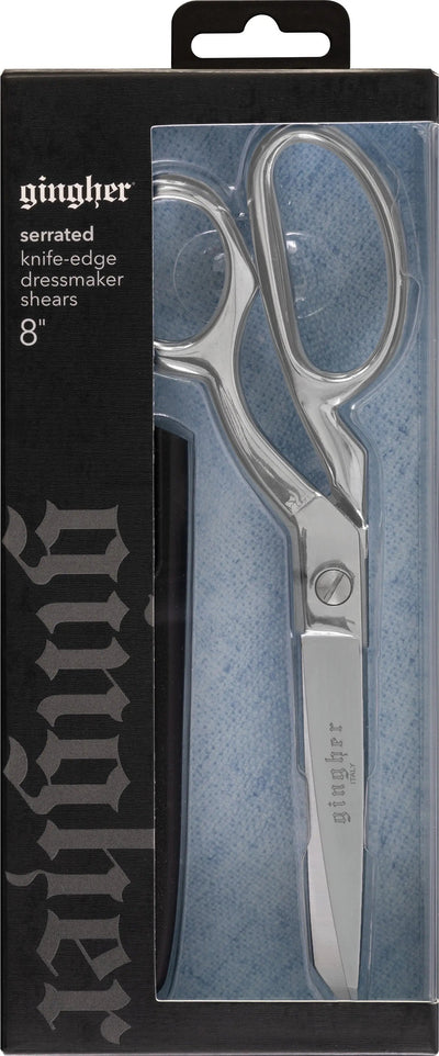 Gingher 8-Inch Serrated Dressmakers Shears