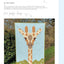 Patrón de Colcha de Jirafa para Decoración Creativa del Hogar