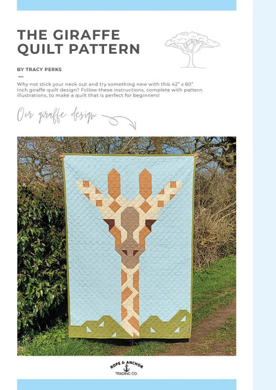 Giraffe Quilt Pattern for Creative Home Decor