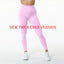 Leggings taille haute à fronces pour femmes